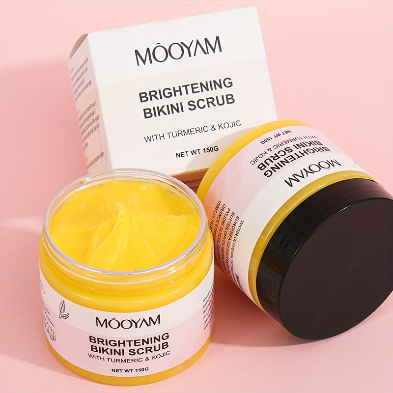 MOOYAM Bikini Scrub - Turmeric & Kojic Acid Exfoliant 150g