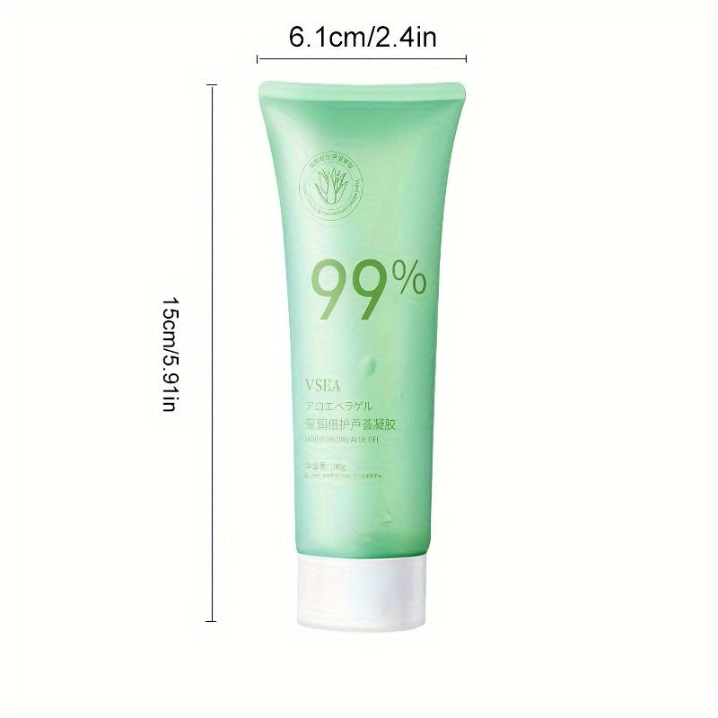 Aloe Vera Gel 99% 100g Hydrating Face & Body Moisturizer