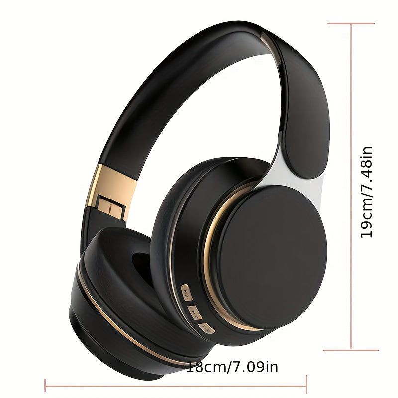 Wireless Over-Ear Headphones with Mic