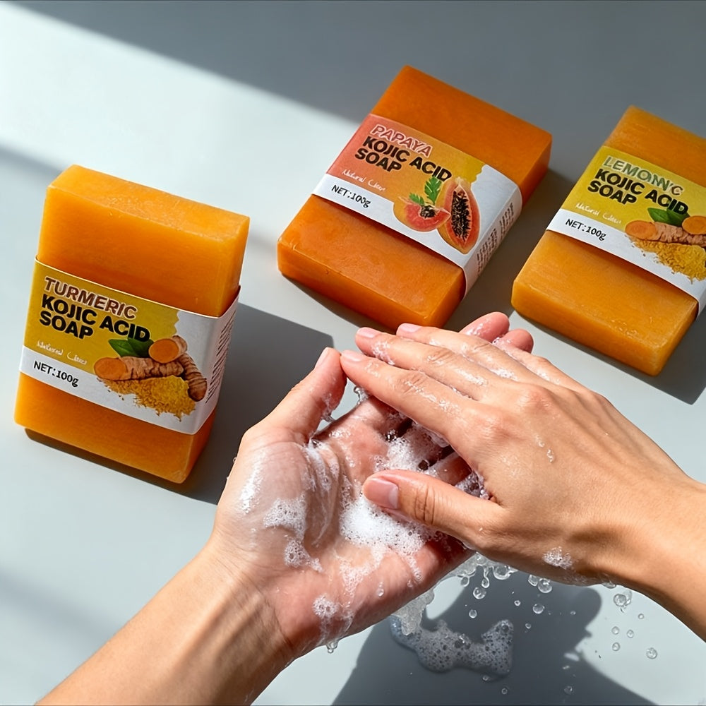 Kojic Acid Brightening Soap - 3 Pack