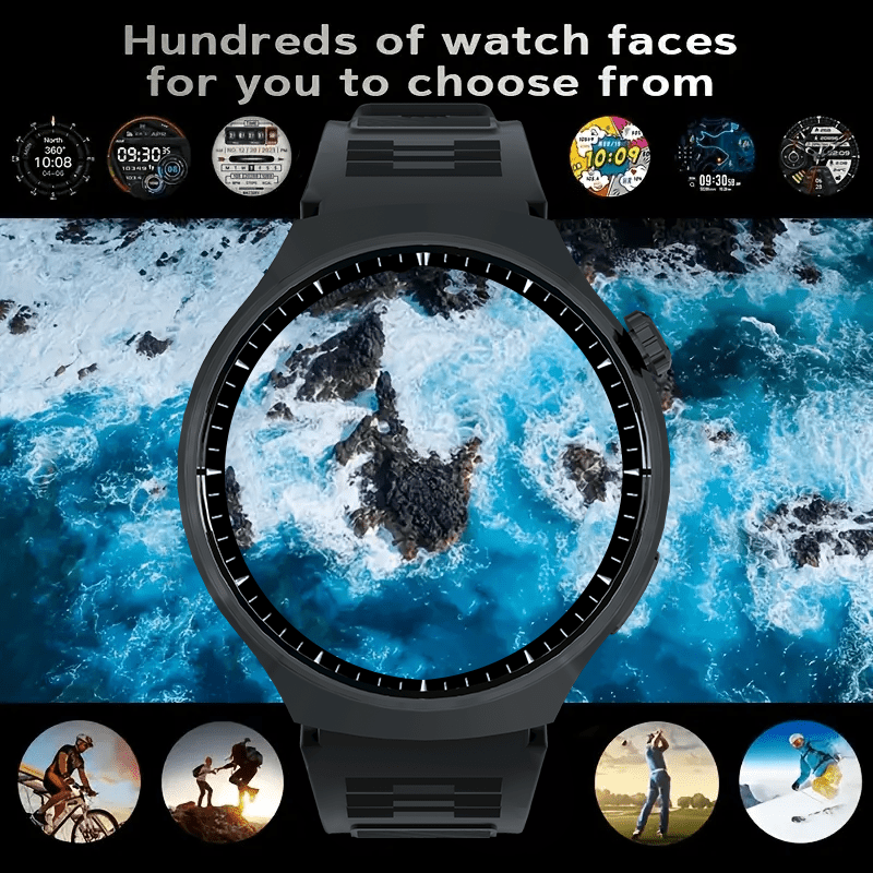 Smart Watch 2.01" - Wireless Calling, 100 Sports Modes