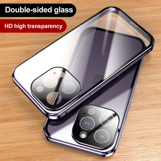 Premium Tempered Glass Case for iPhone 17 Pro Max | MagSafe Compatible