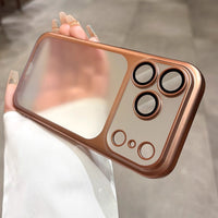 Glossy Transparent iPhone Case - Ultra-Thin Lens Protection