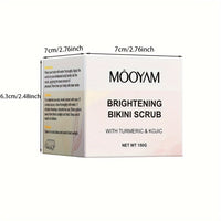 MOOYAM Bikini Scrub - Turmeric & Kojic Acid Exfoliant 150g