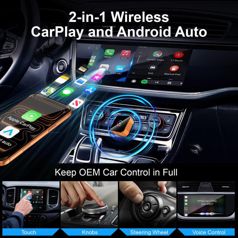 Wireless CarPlay Adapter USB Dongle