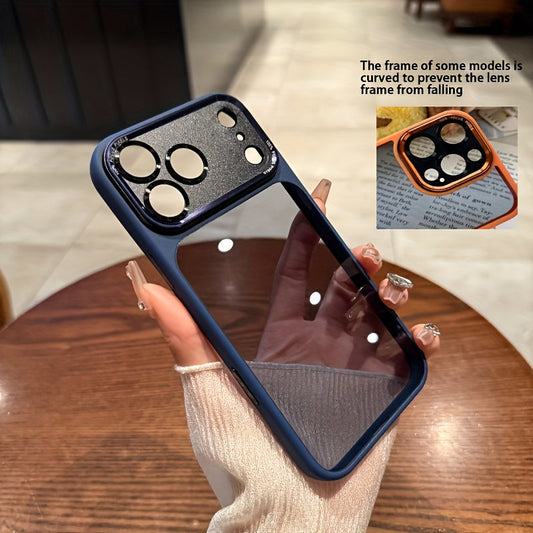 Ultra-Thin iPhone Case with Mirror - Orange