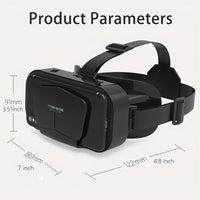VR Headset Smart Virtual Reality Glasses VR Helmet for iPhone Android Smartphones Phone Lenses