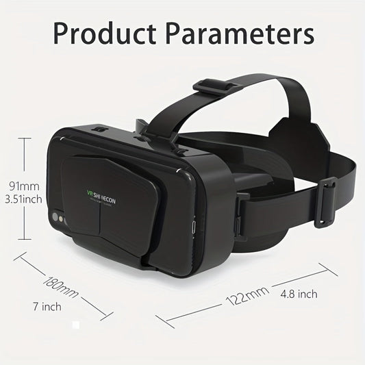 VR Headset Smart Virtual Reality Glasses VR Helmet for iPhone Android Smartphones Phone Lenses