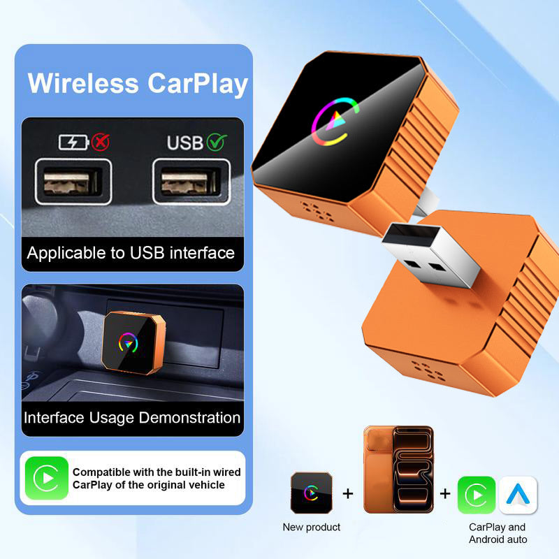 Wireless CarPlay Adapter USB Dongle
