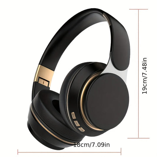 Wireless Over-Ear Headphones with Mic