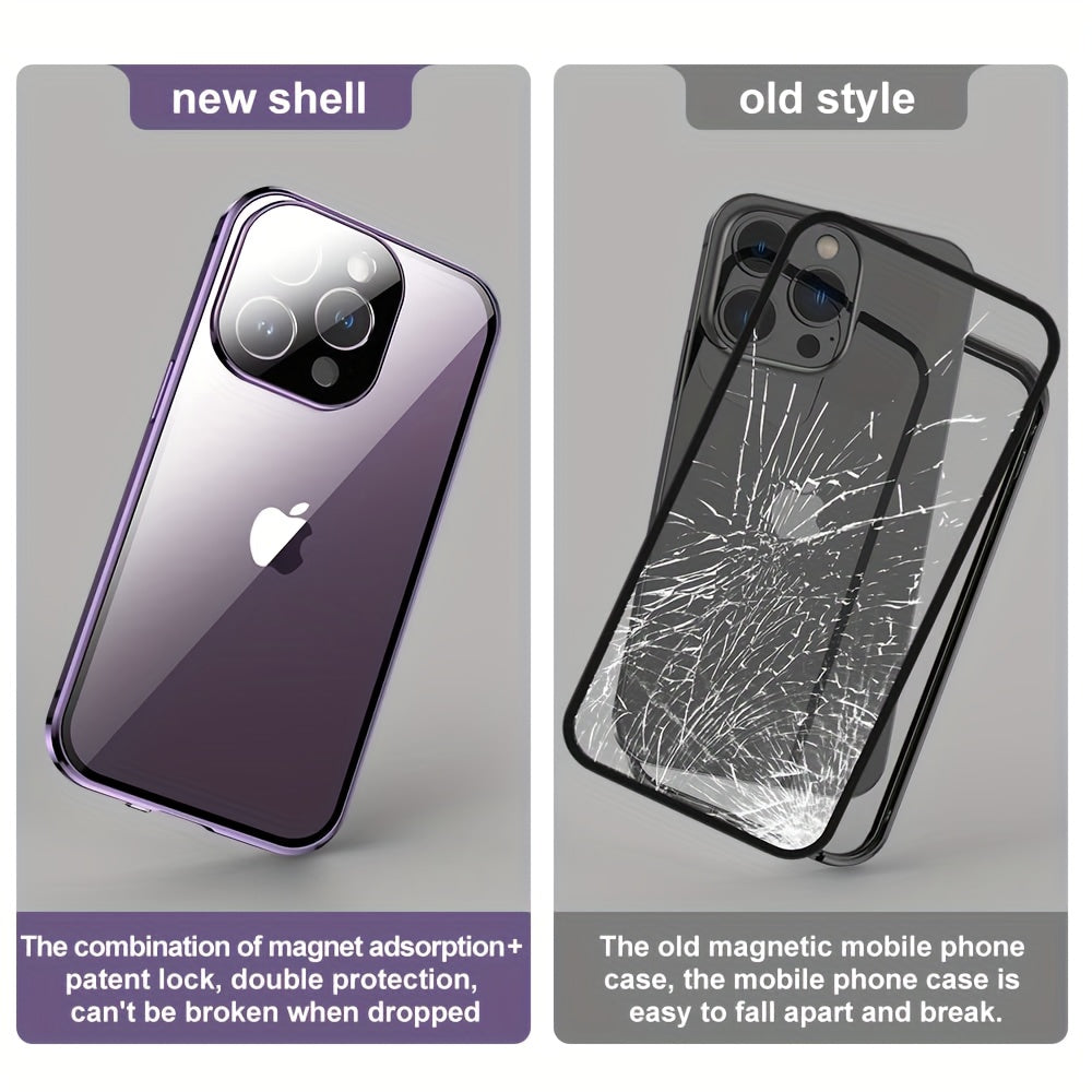 Premium Tempered Glass Case for iPhone 17 Pro Max | MagSafe Compatible