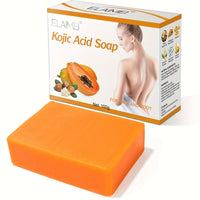 Kojic Acid Soap Set - 4 Bars with Vitamin E & Papaya Extract