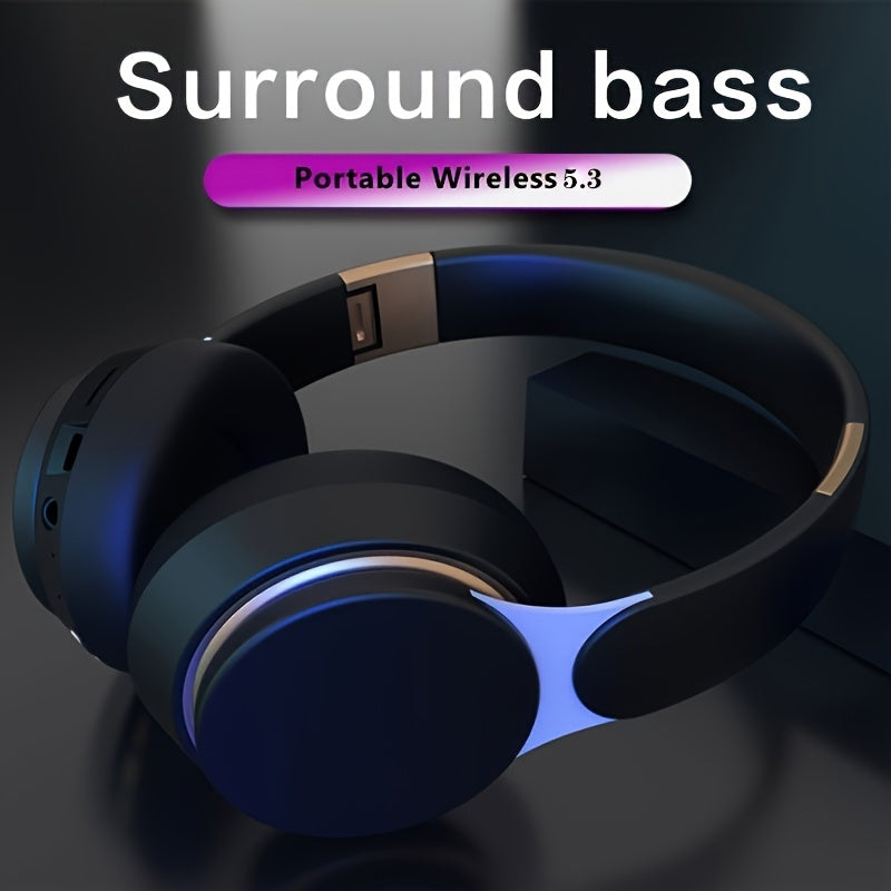 Wireless Over-Ear Headphones with Mic