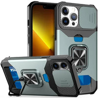 iPhone Case with Sliding Camera Cover & Card Holder