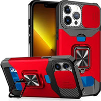 iPhone Case with Sliding Camera Cover & Card Holder