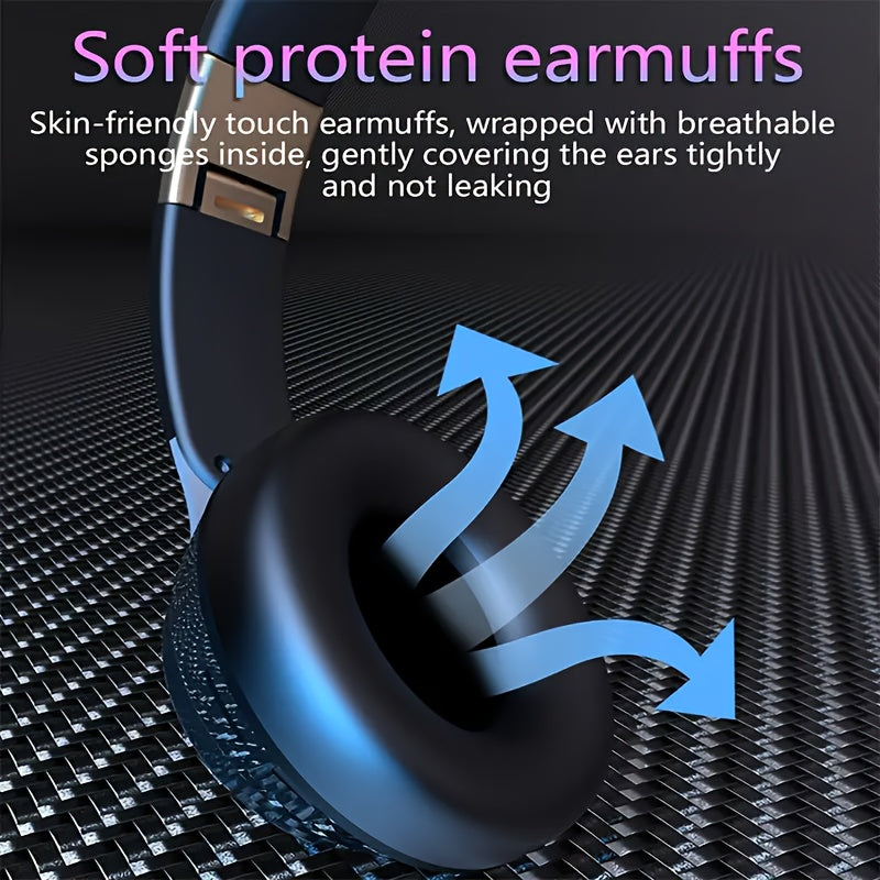 Wireless Over-Ear Headphones with Mic