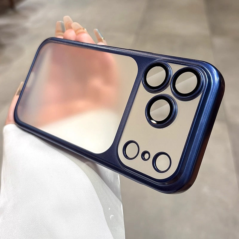 Glossy Transparent iPhone Case - Ultra-Thin Lens Protection