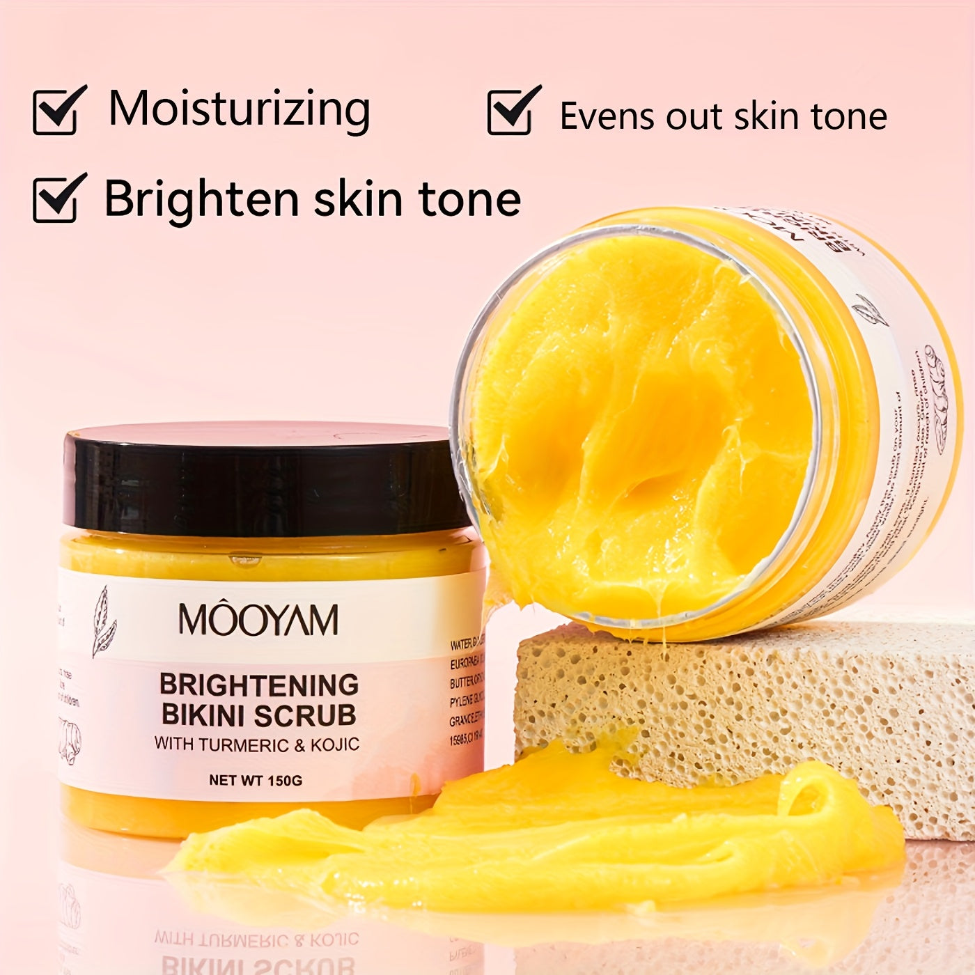 Glycolic Acid Turmeric Scrub - Bikini Area 150g