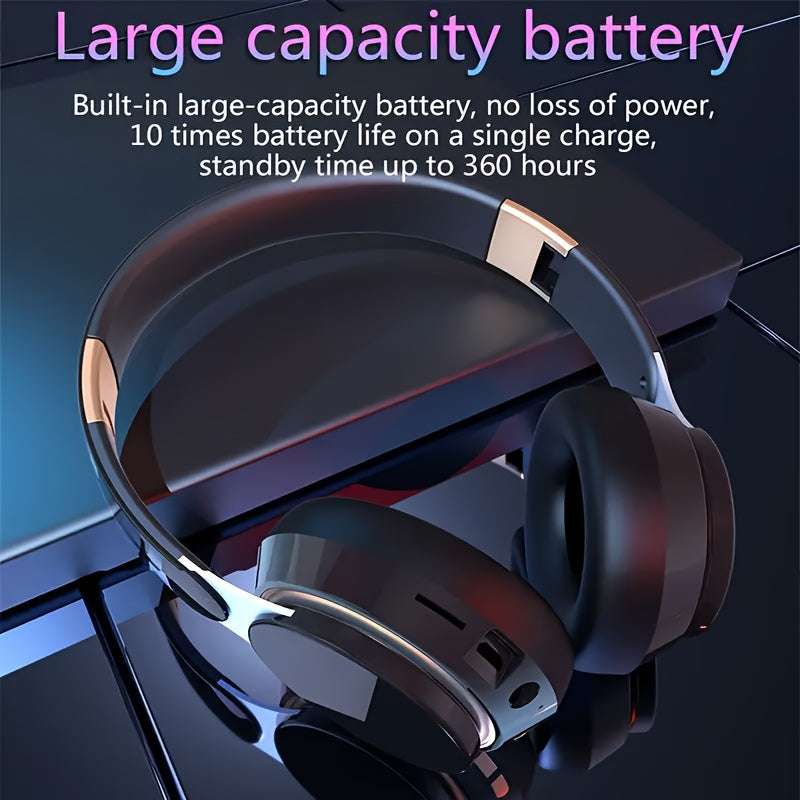 Wireless Over-Ear Headphones with Mic