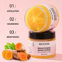 MOOYAM Bikini Scrub - Turmeric & Kojic Acid Exfoliant 150g