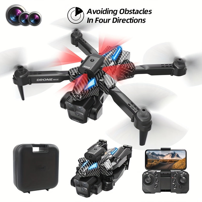 HD 3-Camera Obstacle Avoidance Drone