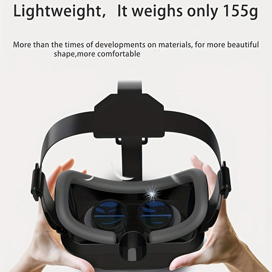 VR Headset Smart Virtual Reality Glasses VR Helmet for iPhone Android Smartphones Phone Lenses