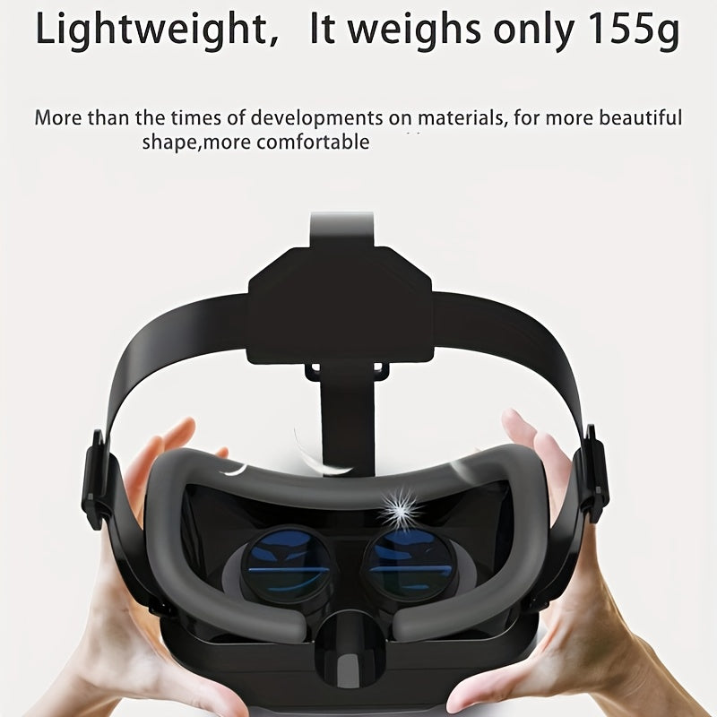 VR Headset Smart Virtual Reality Glasses VR Helmet for iPhone Android Smartphones Phone Lenses